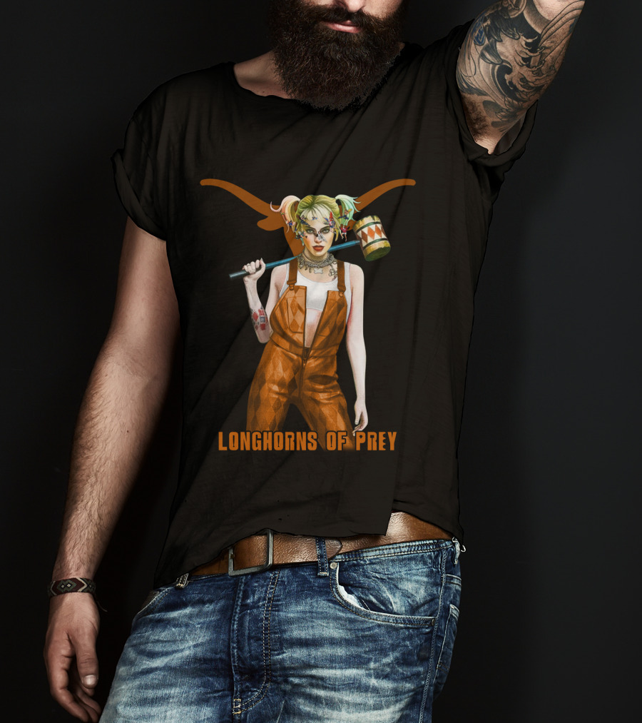 Longhorns Of Prey Dh 19 Ncaa Tl T-Shirt