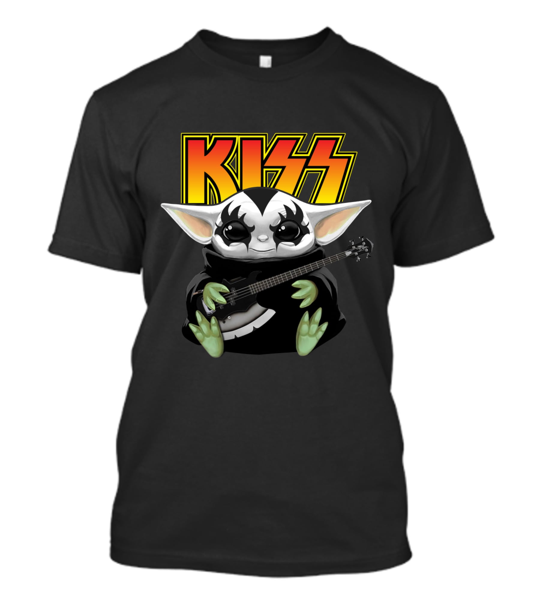 KISS Gene Simmons Baby Alien Guitar T-Shirt