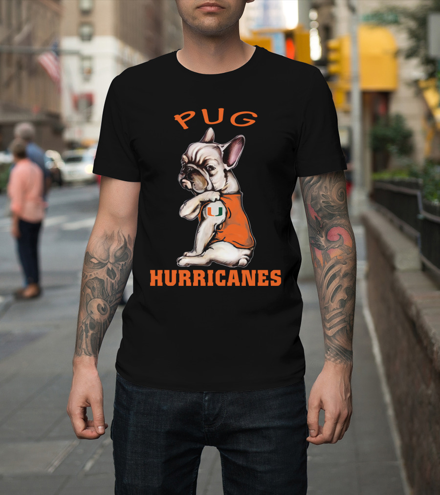 Pug Hurricanes Ncaa Mh T-Shirt