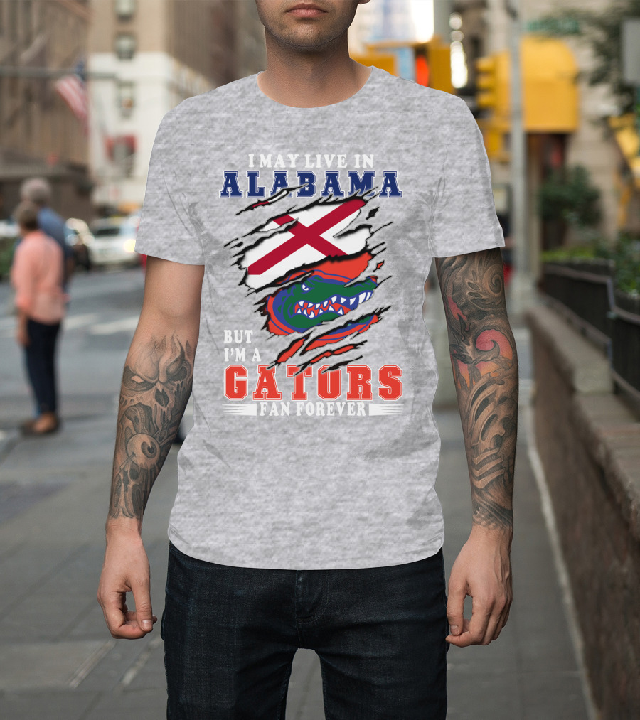 Alabama Resident Loyal Gators Fan Forever T-Shirt