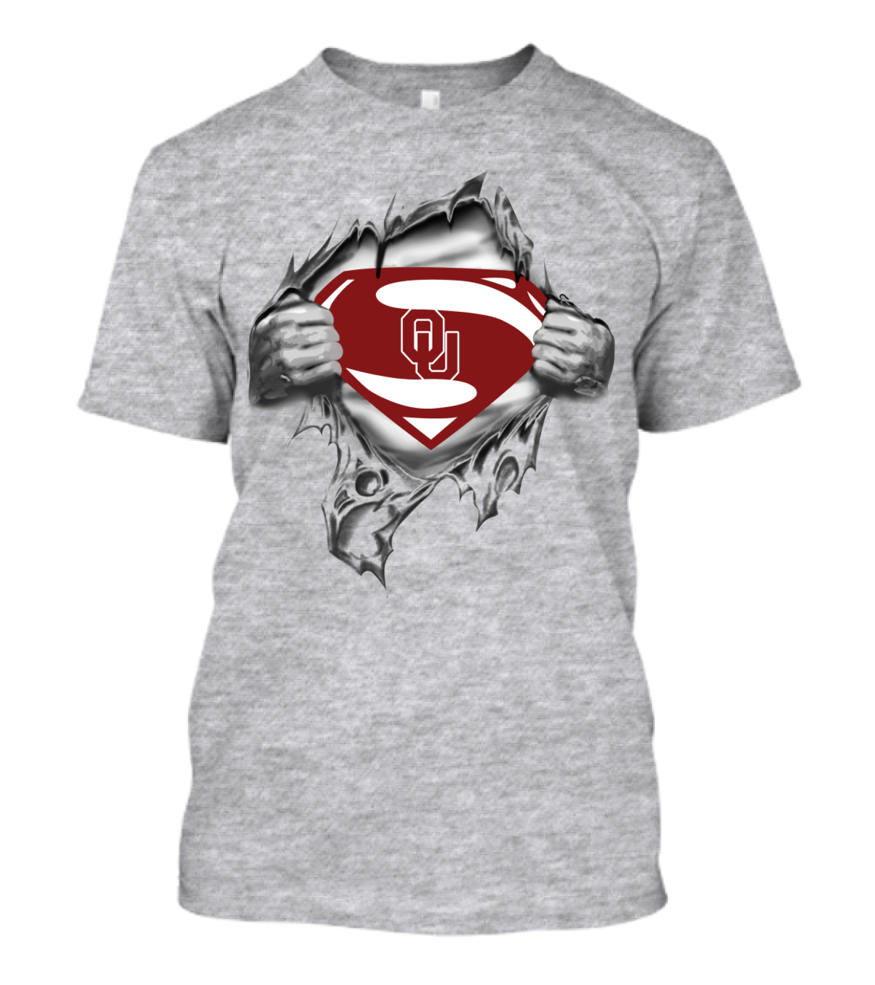 Super Sooners OU Chest Emblem T-Shirt
