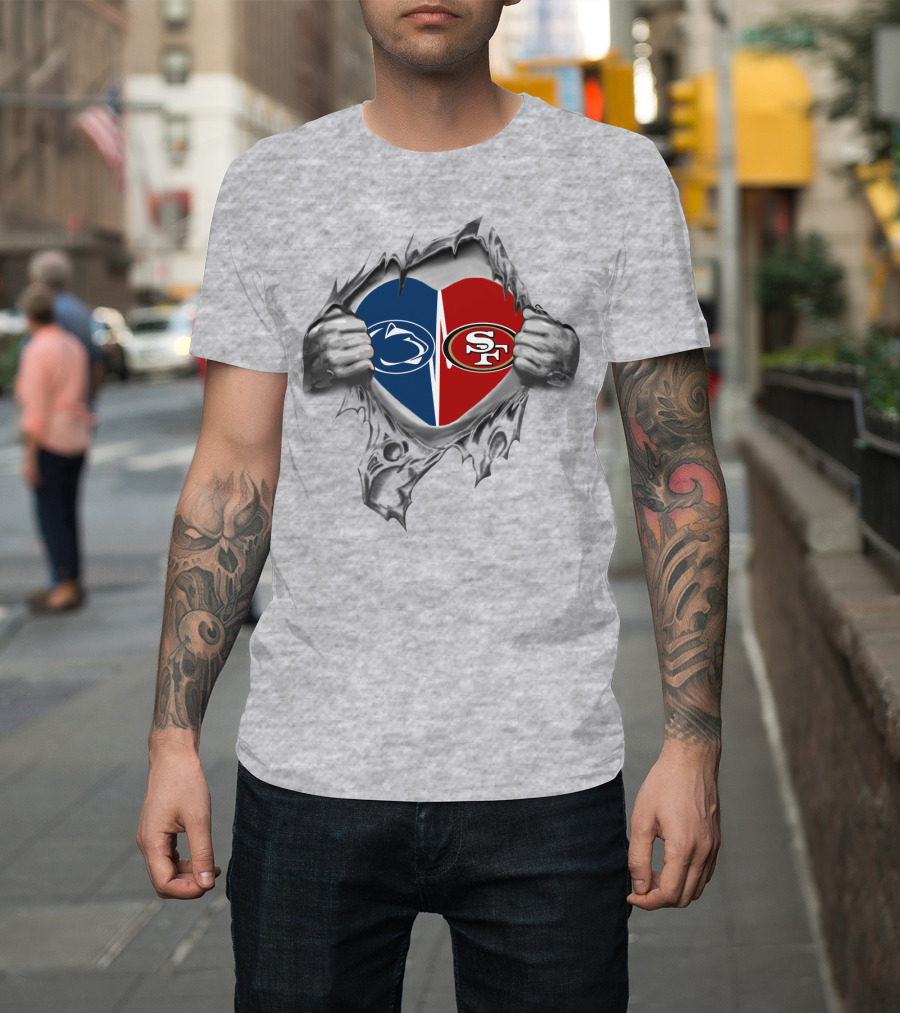 Penn State 49ers Heart T-Shirt