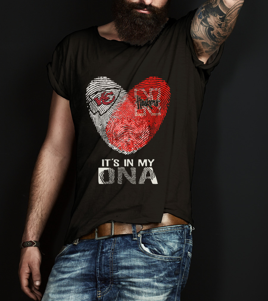 Chiefs Nebraska Huskers It's In My DNA T-Shirt