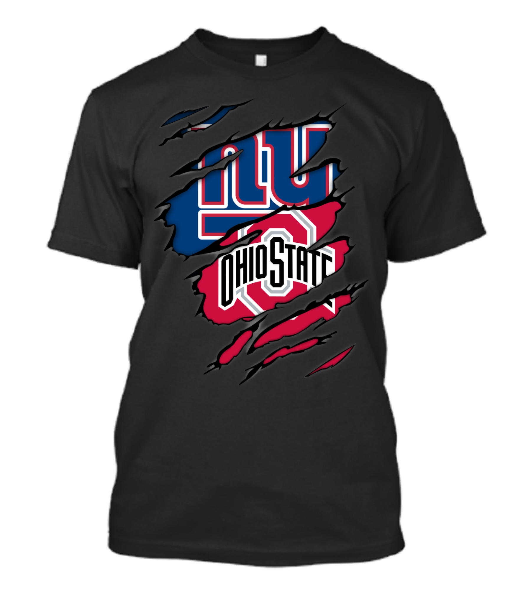 New York Giants Ohio State Buckeyes Dual T-Shirt