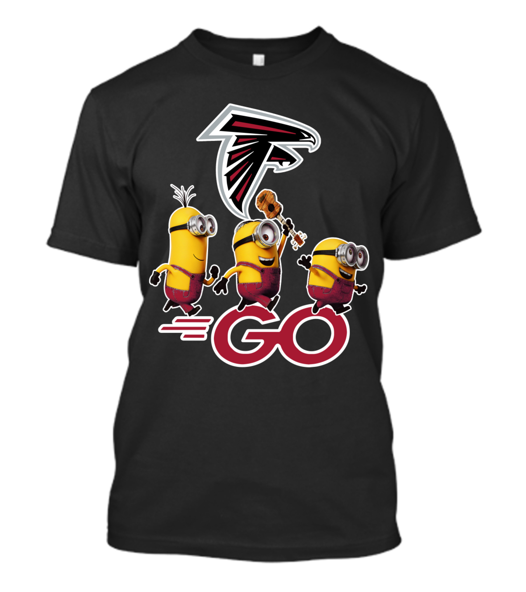 Falcons Logo Minions Go T-Shirt