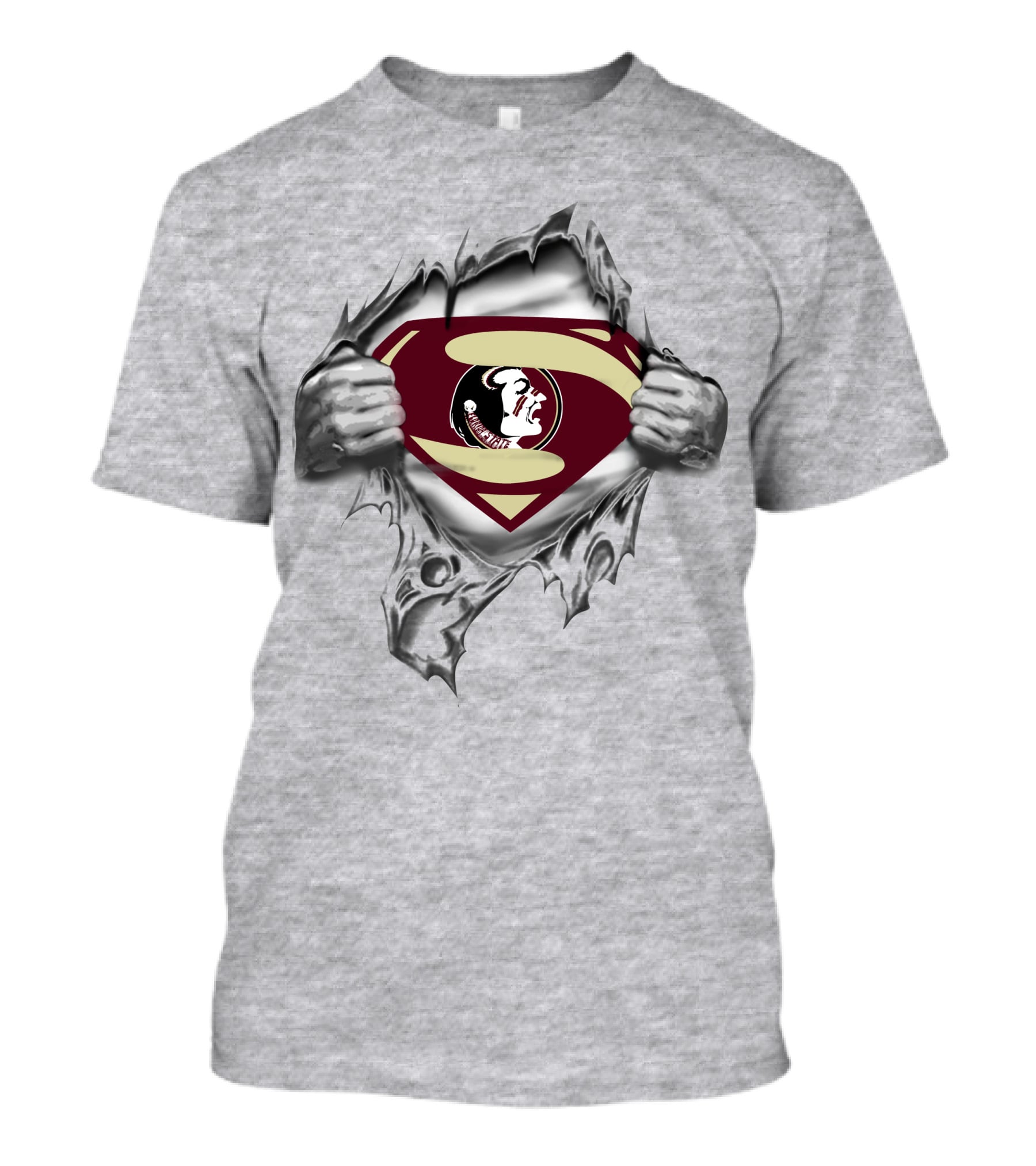 Superman Seminoles Logo Reveal T-Shirt