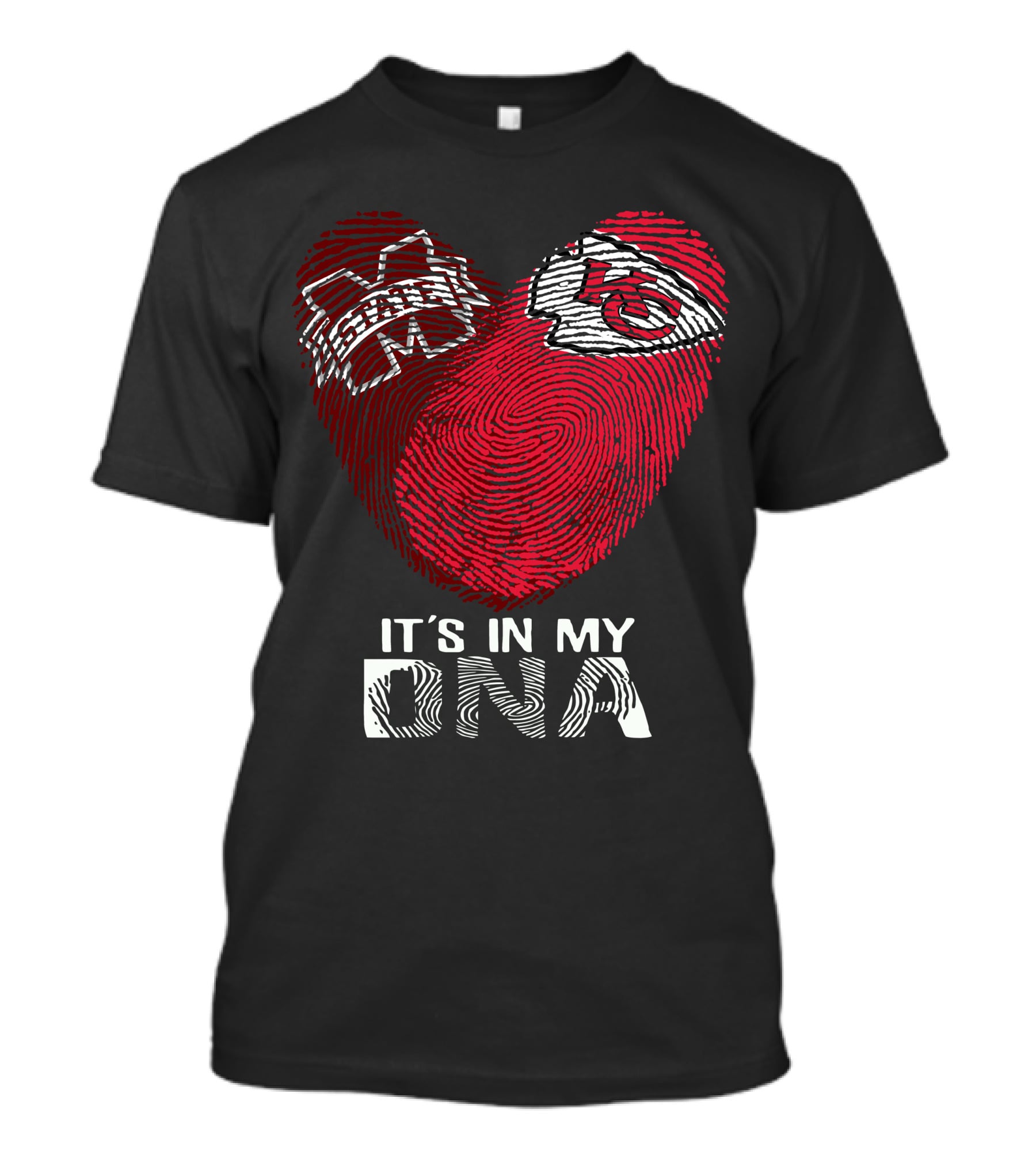 Mississippi State Bulldogs Kansas City Chiefs It's In My DNA T-Shirt