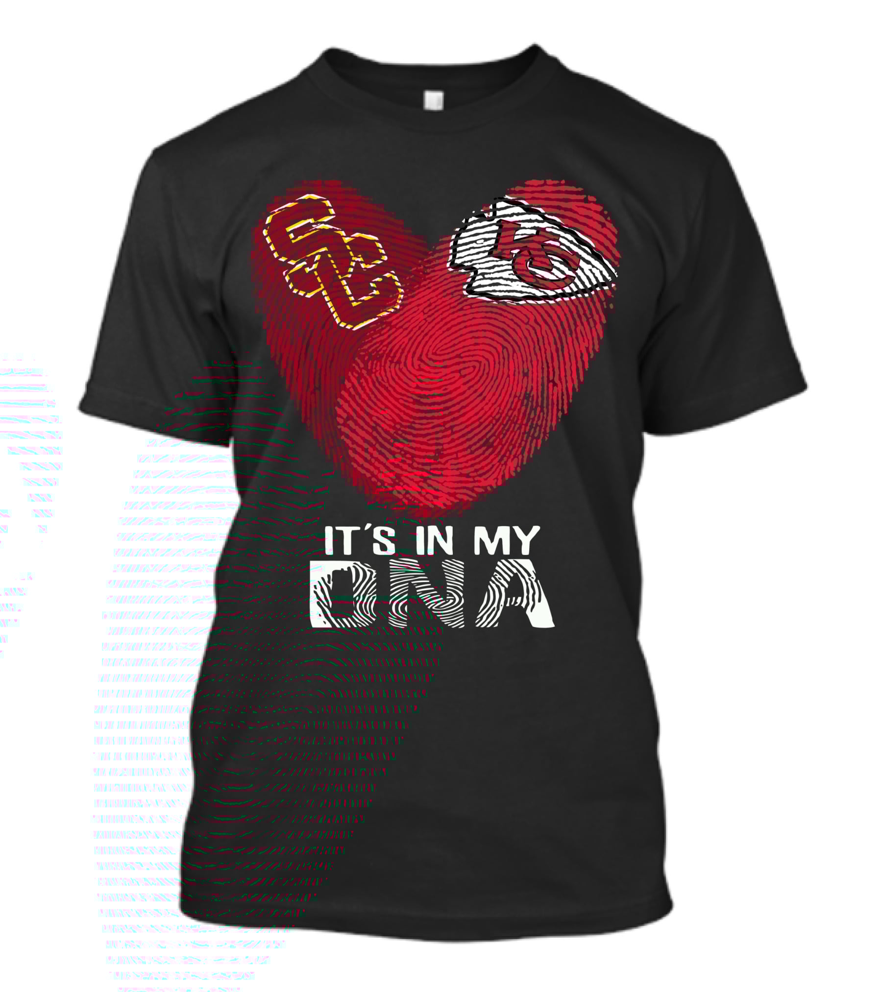 Usc Trojans Kansas City Chiefs It's In My Dna T-Shirt