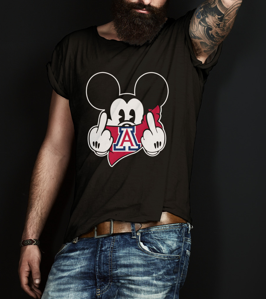 Arizona Wildcats Mickey Bandana T-Shirt