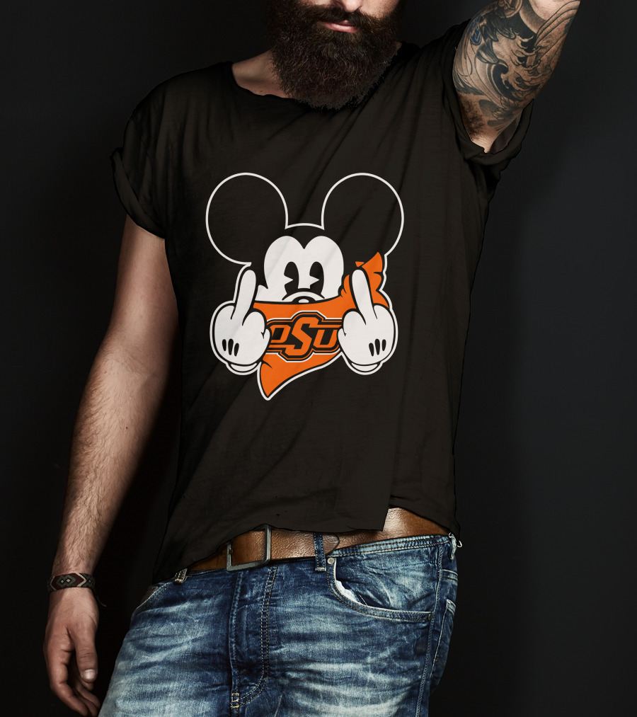 Oklahoma State Cowboys OSU Mickey T-Shirt
