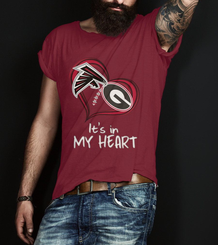Falcons Bulldogs It's In My Heart T-Shirt