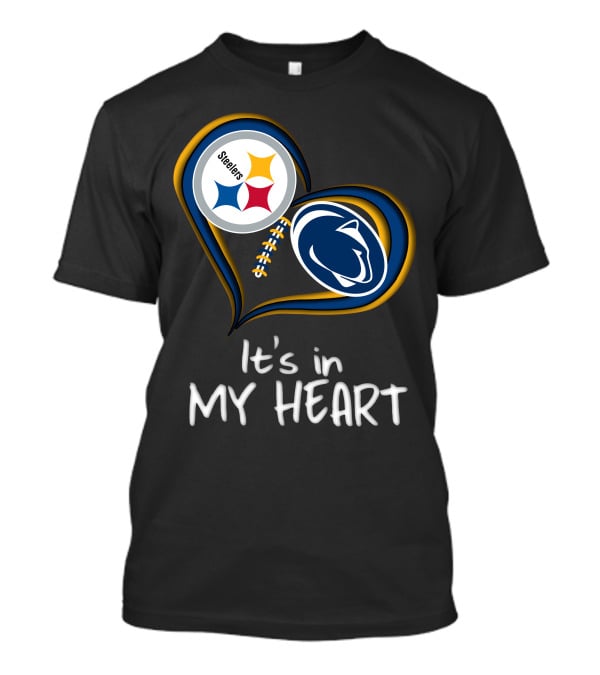 Steelers Penn State It's In My Heart T-Shirt