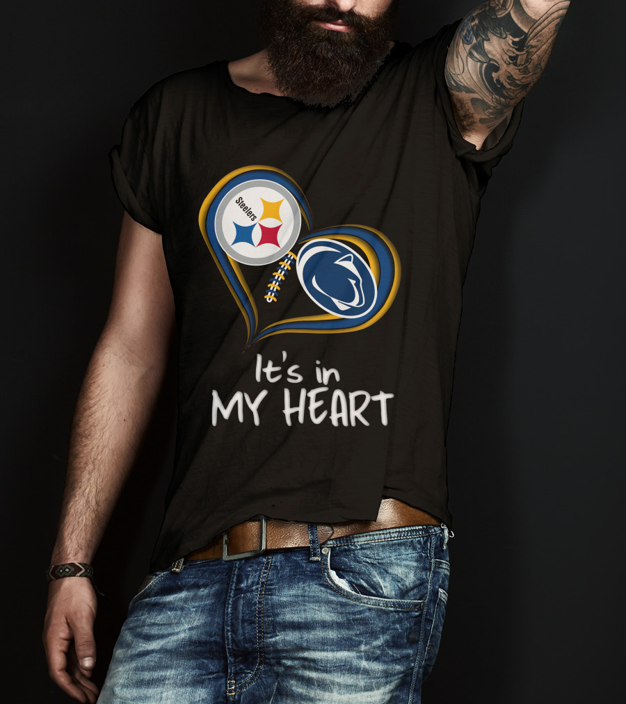 Steelers Penn State It's In My Heart T-Shirt