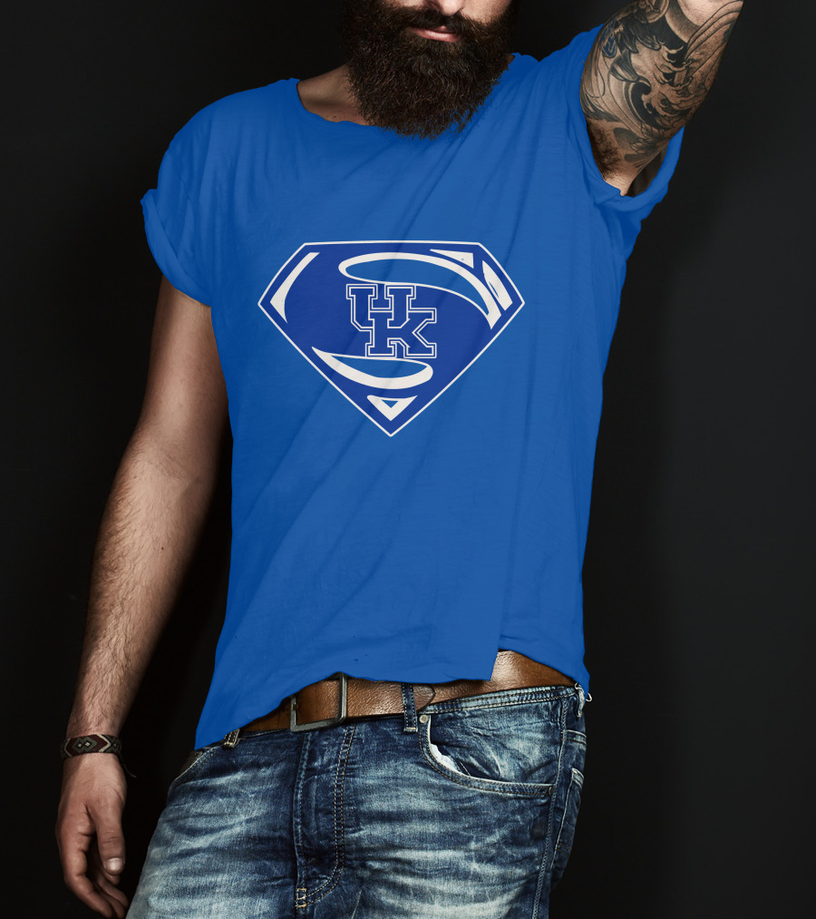 UK Superman Sports Logo Kentucky T-Shirt