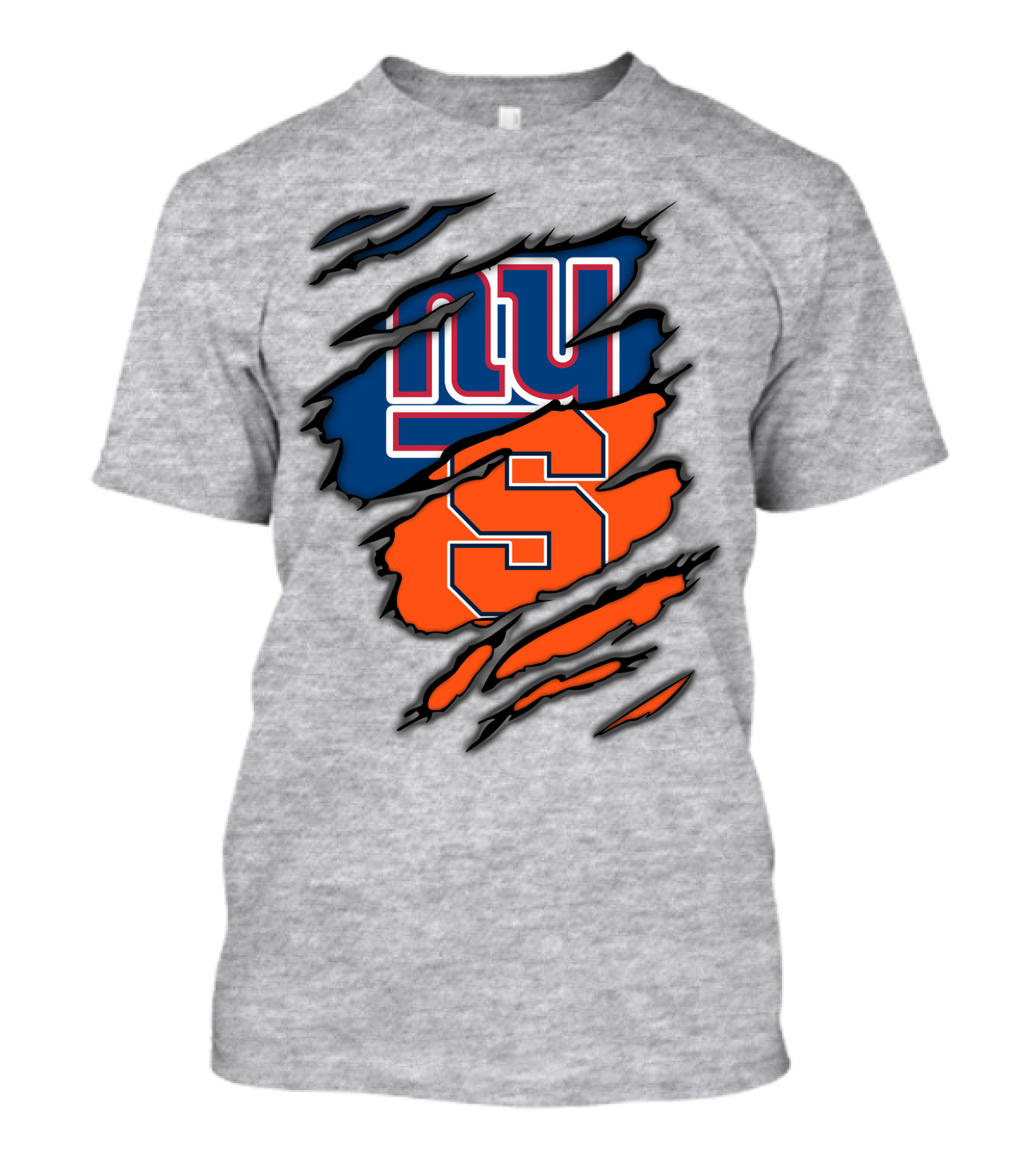 New York Giants Syracuse Crossover Logo Integration T-Shirt