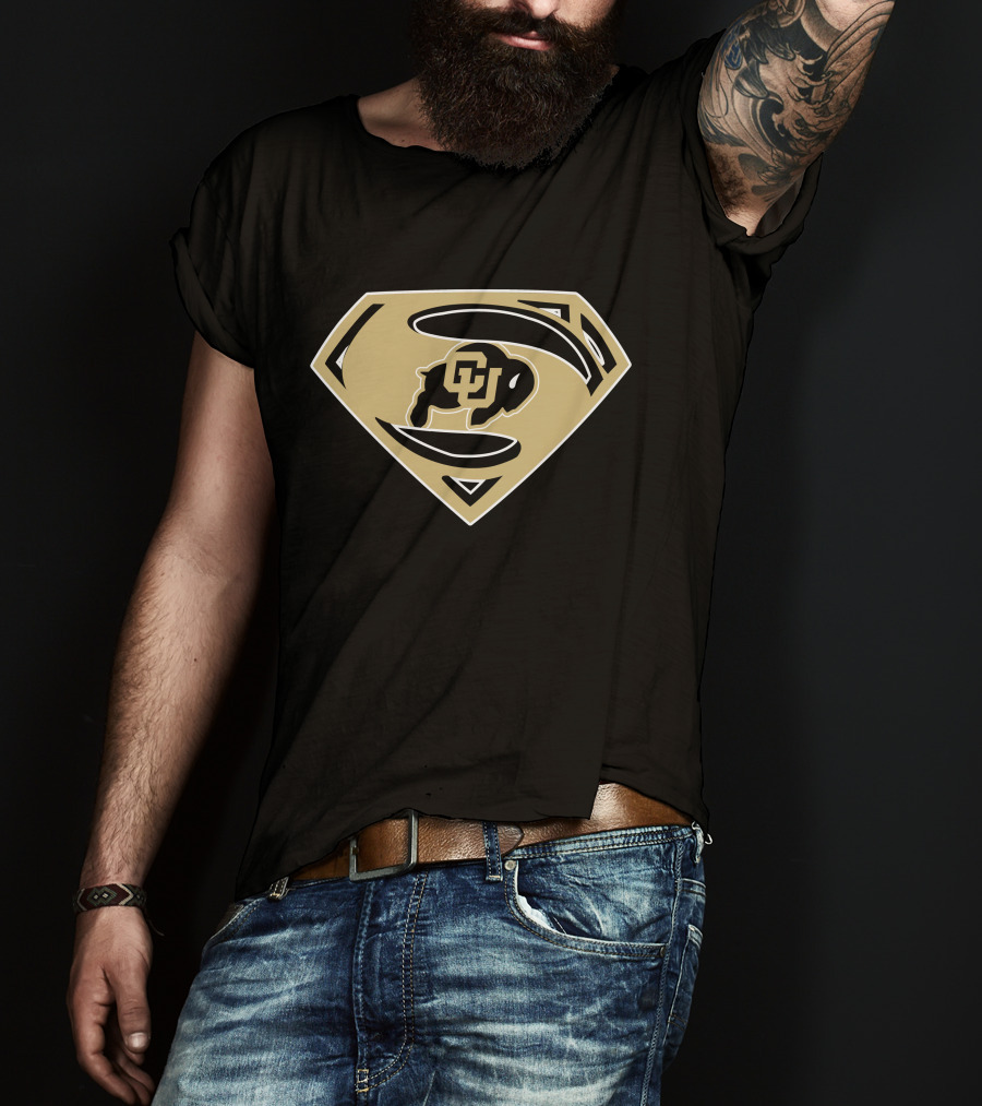 Colorado Buffaloes Superman T-Shirt