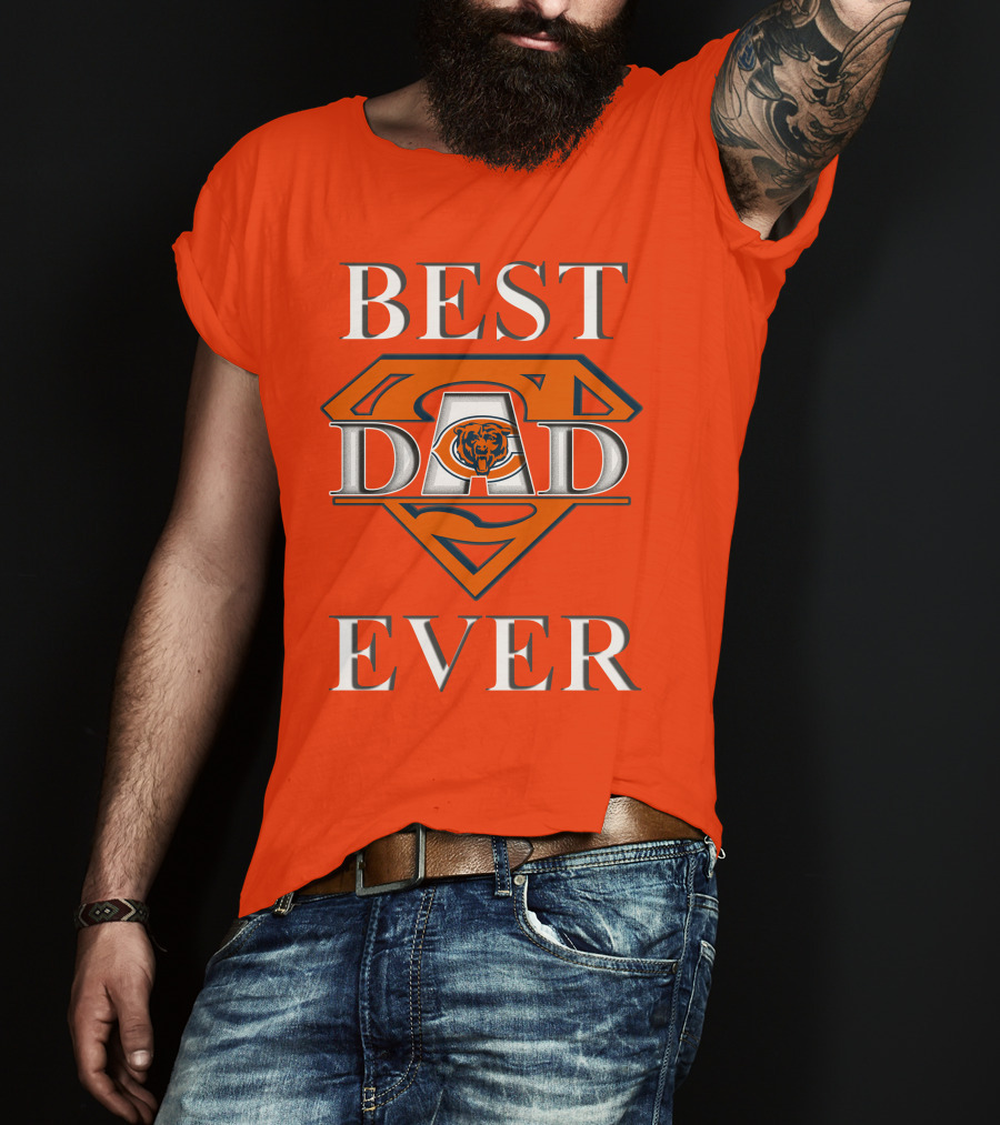 Best Dad Ever Bears Superman T-Shirt