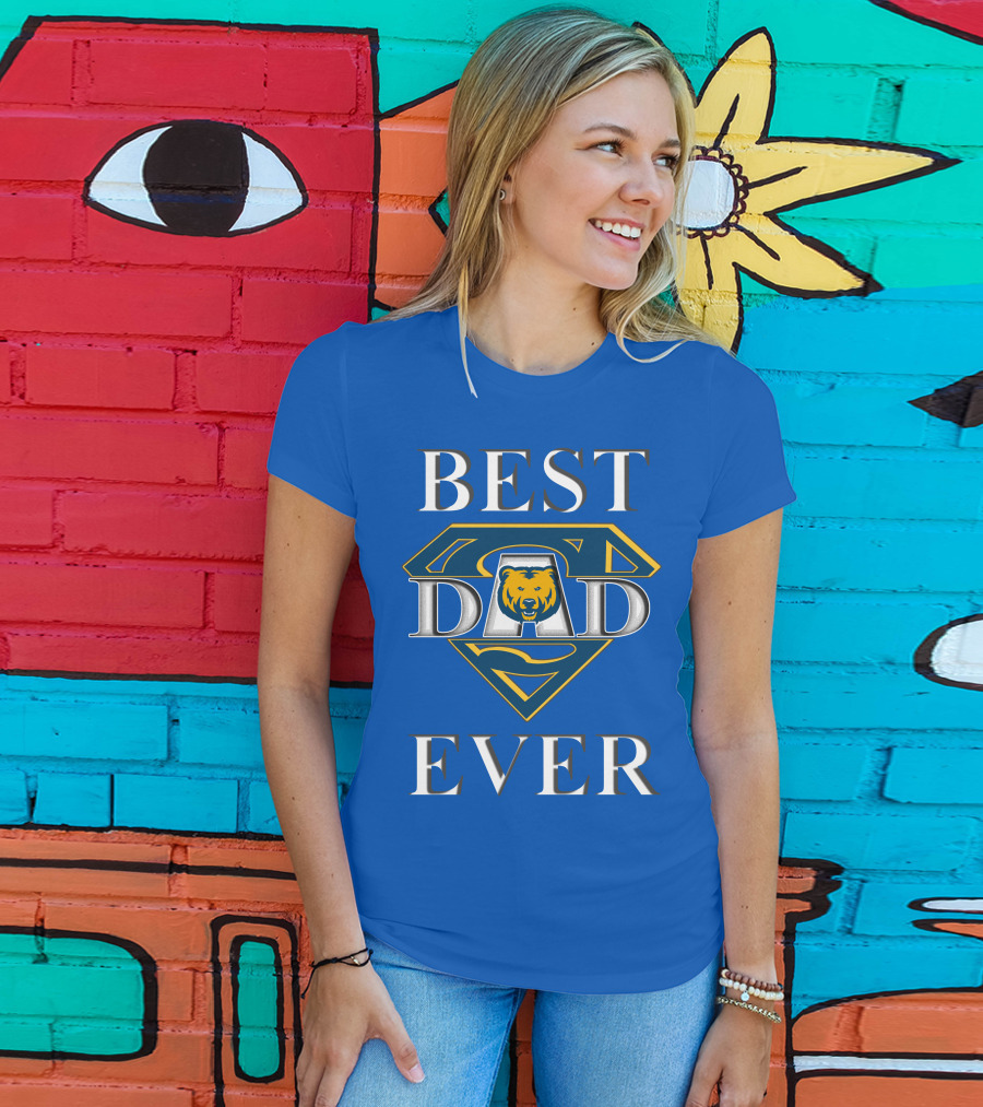 Best Dad Ever Northern Colorado Bears Super Dad T-Shirt