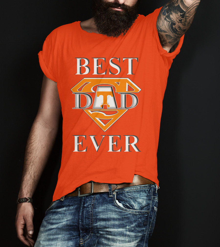 Tennessee Volunteers Best Dad Ever Super T T-Shirt