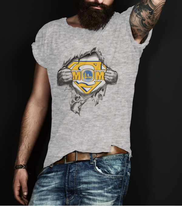 Golden State Warriors Super Mom T-Shirt