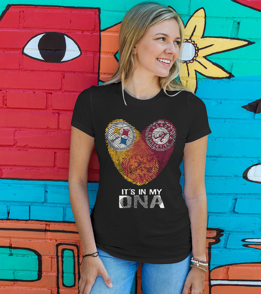 Steelers Alabama Crimson Tide It's In My DNA T-Shirt