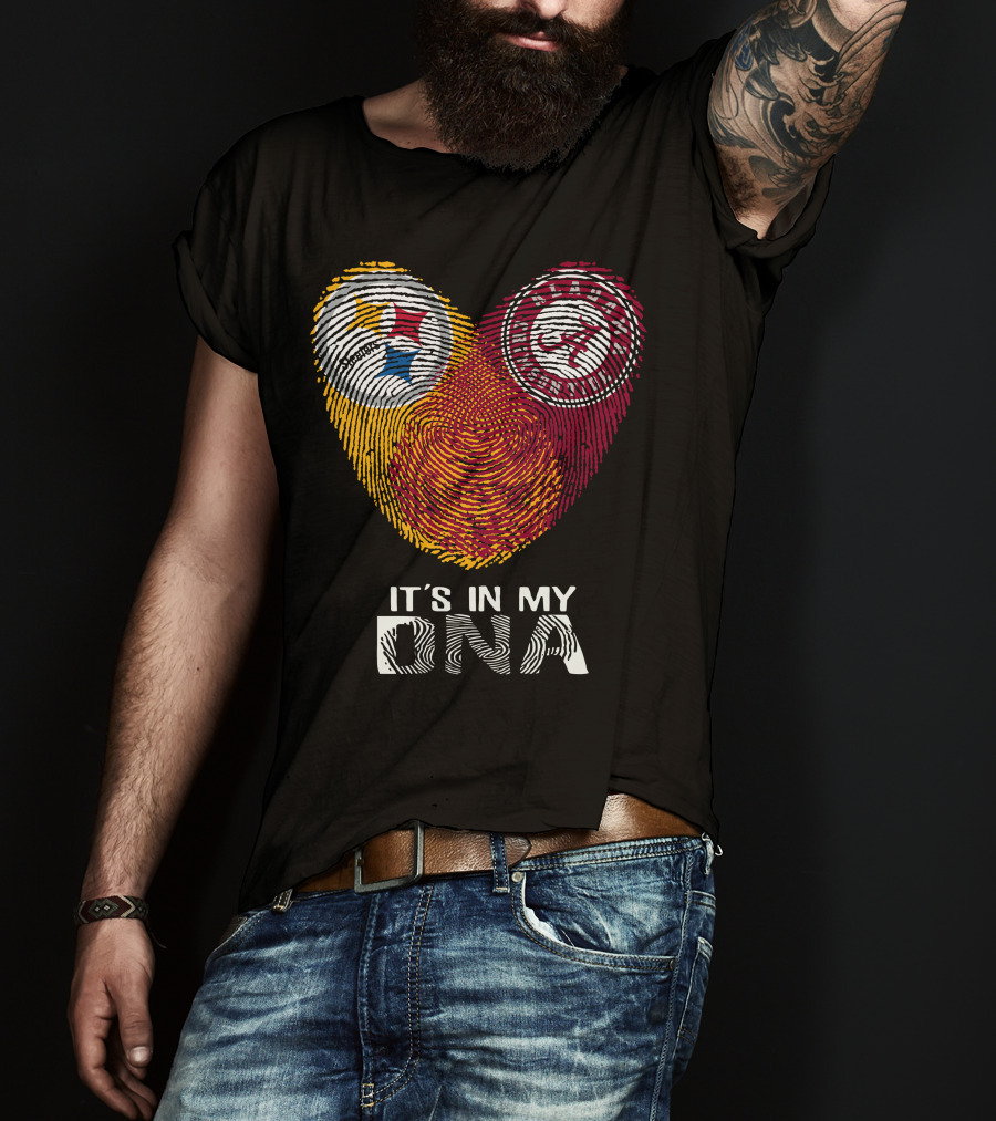 Steelers Alabama Crimson Tide It's In My DNA T-Shirt