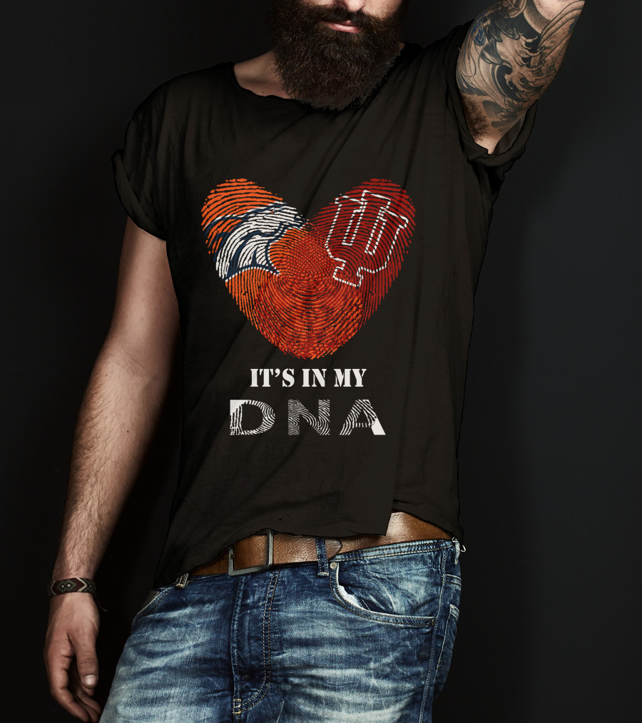 Broncos IU It's In My DNA T-Shirt