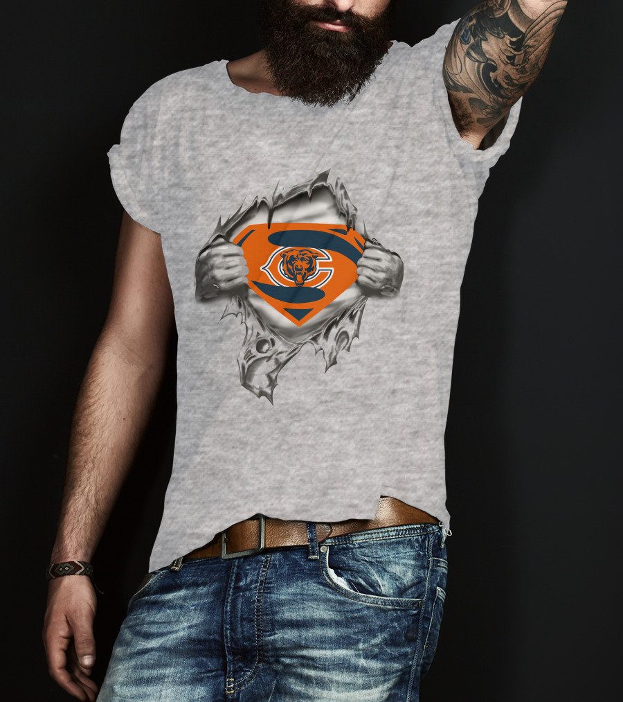 Chicago Bears Superhero T-Shirt
