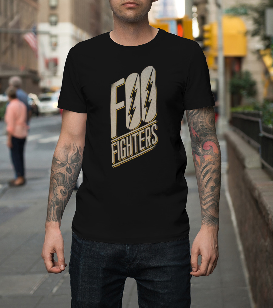 Foo Fighters Lightning Bolt T-Shirt