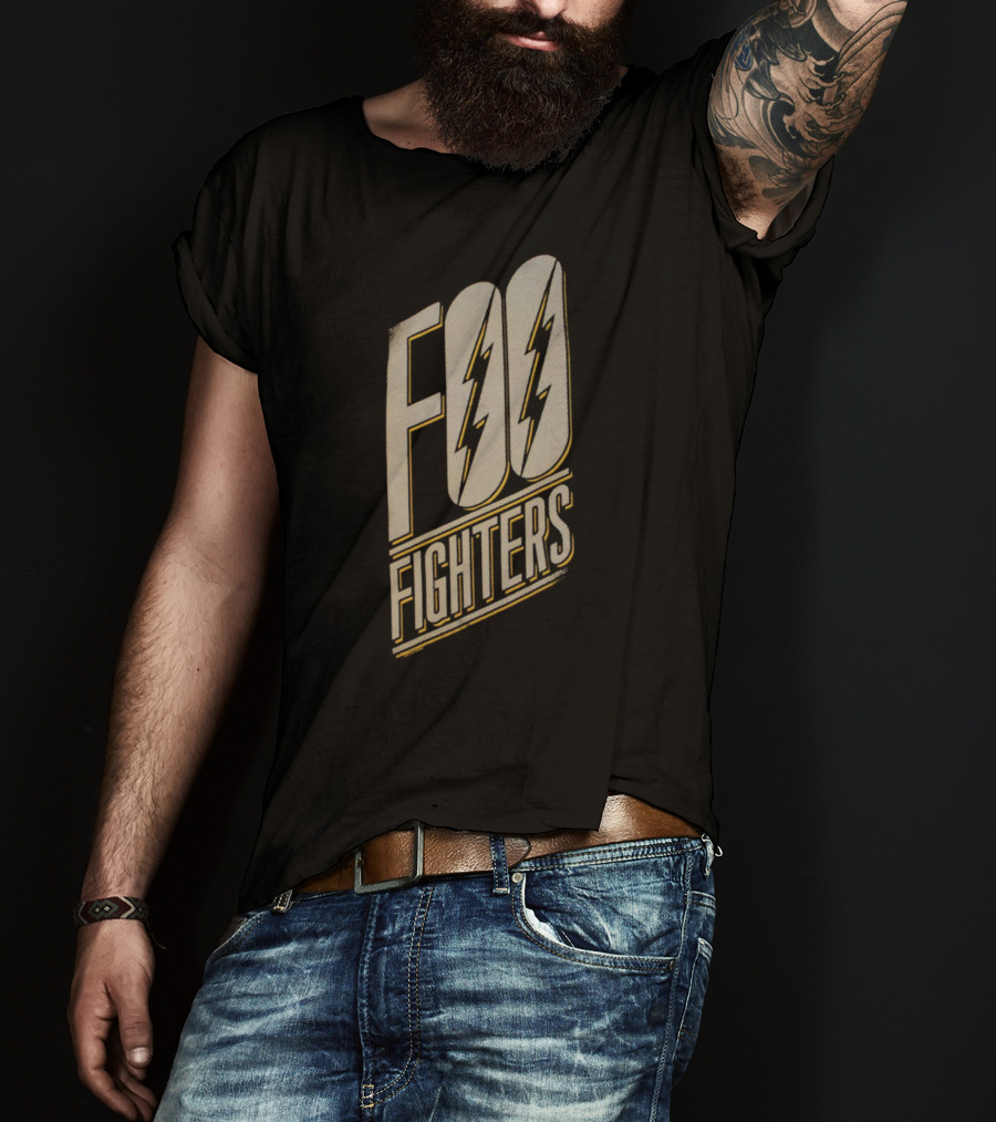 Foo Fighters Lightning Bolt T-Shirt