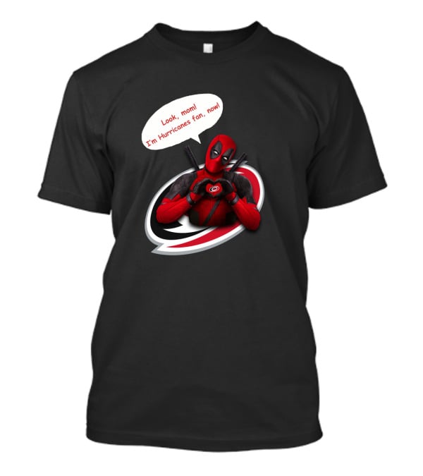 Carolina Hurricanes Look Mom I'm Hurricanes Fan Now T-Shirt