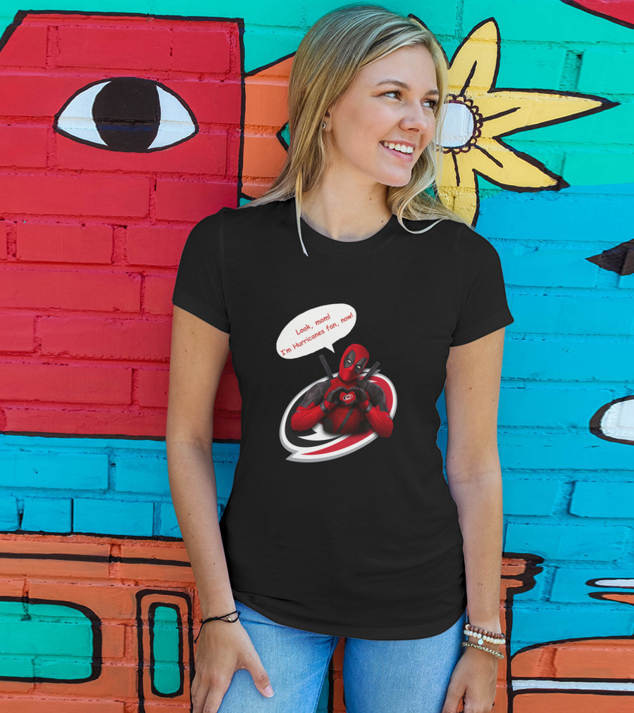 Carolina Hurricanes Look Mom I'm Hurricanes Fan Now T-Shirt