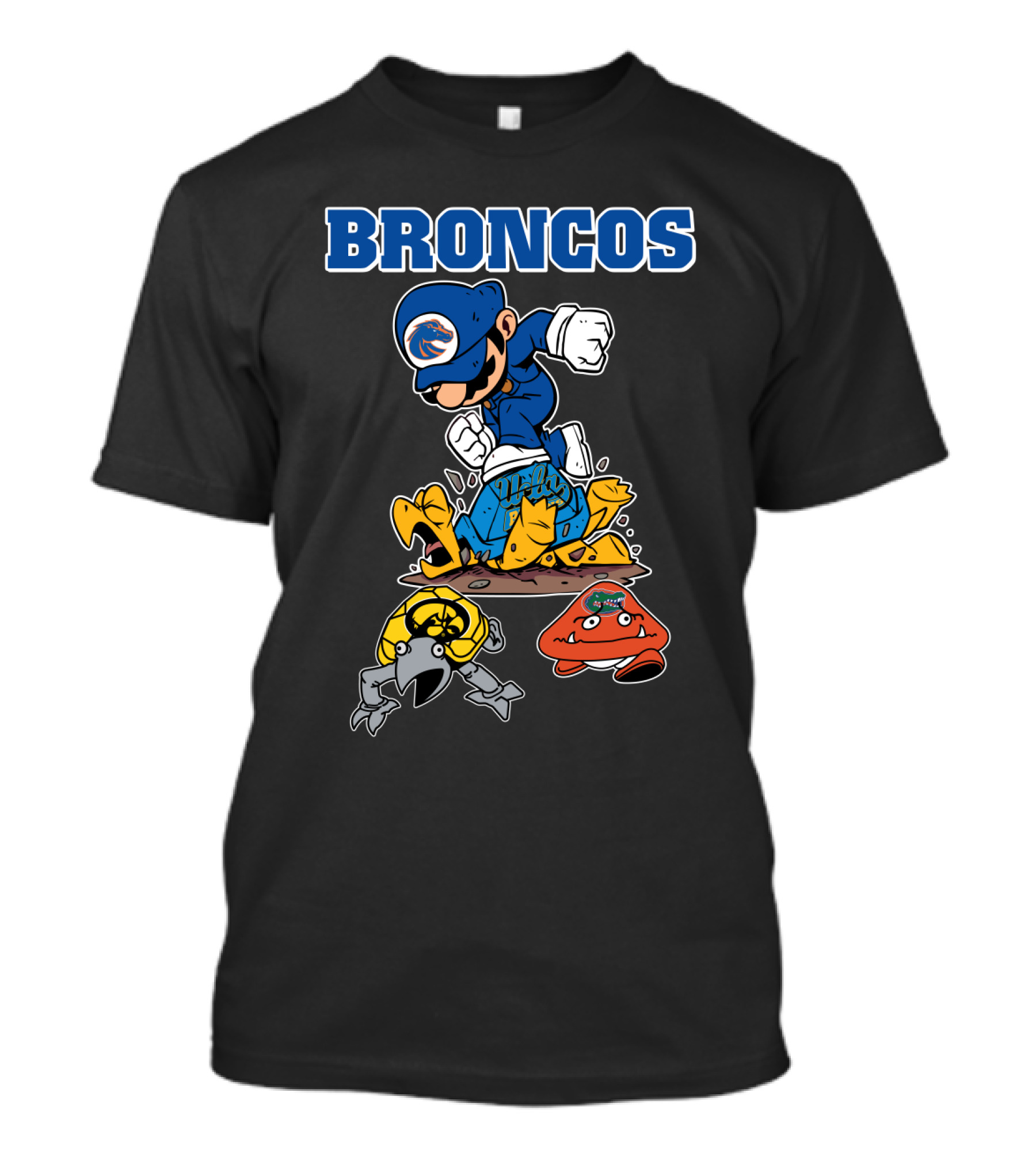 Broncos Boise State Iconic Characters T-Shirt