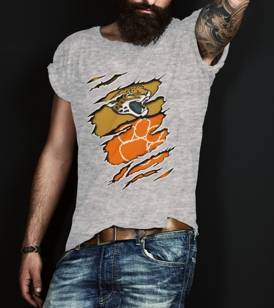 Clemson Tigers Jaguars Rip T-Shirt