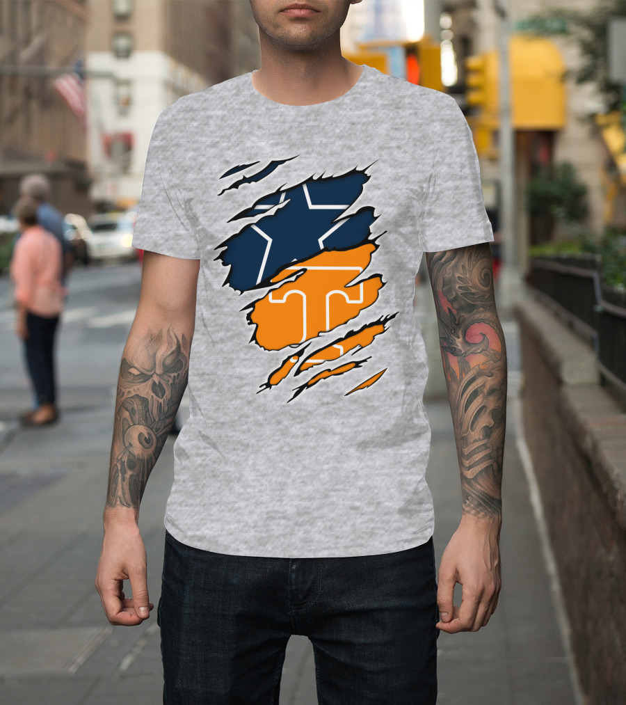 Cowboys Tennessee Vols Star Claw T-Shirt