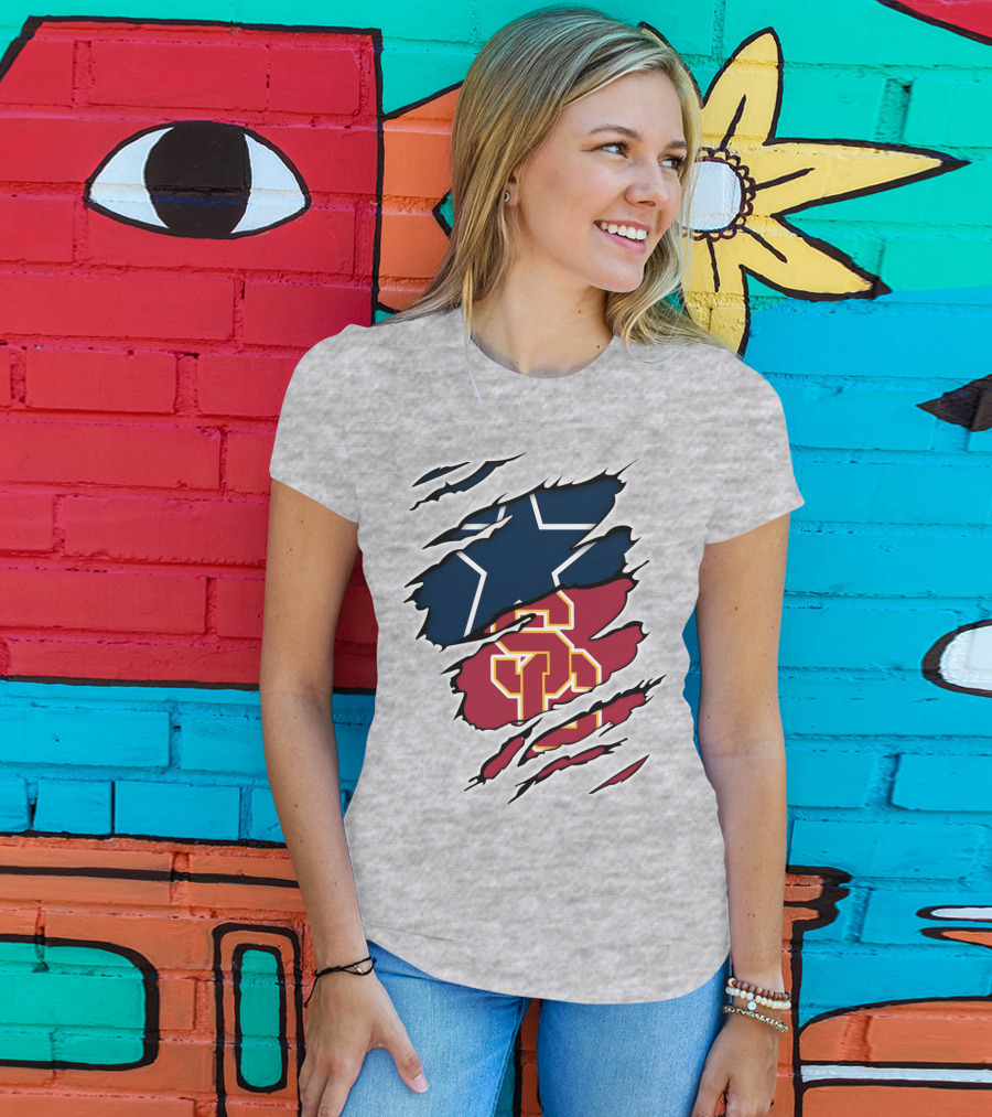 Dallas Cowboys USC Trojans T-Shirt