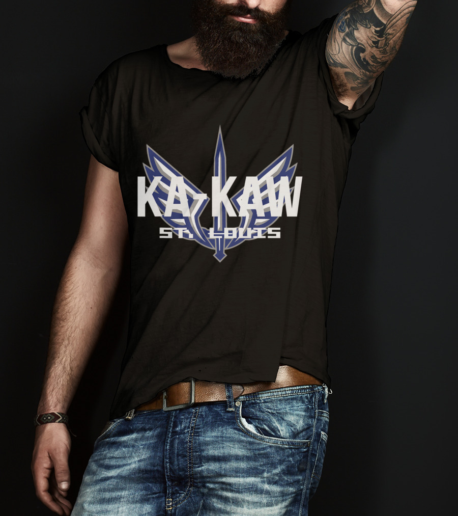 St. Louis BattleHawks Ka Kaw Football Fans T-Shirt