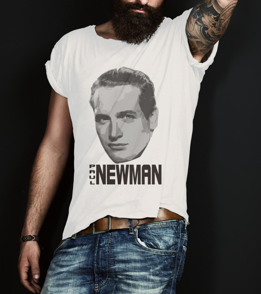 Paul Newman Graphic Portrait T-Shirt