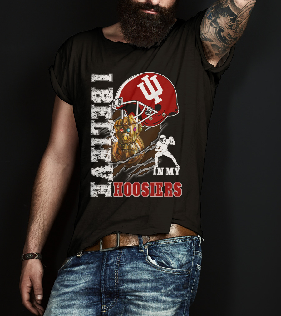 I Believe In My Hoosiers Football Infinity Glove T-Shirt
