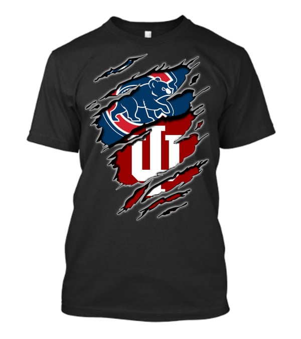Cubs Hoosiers Crossover Fan T-Shirt