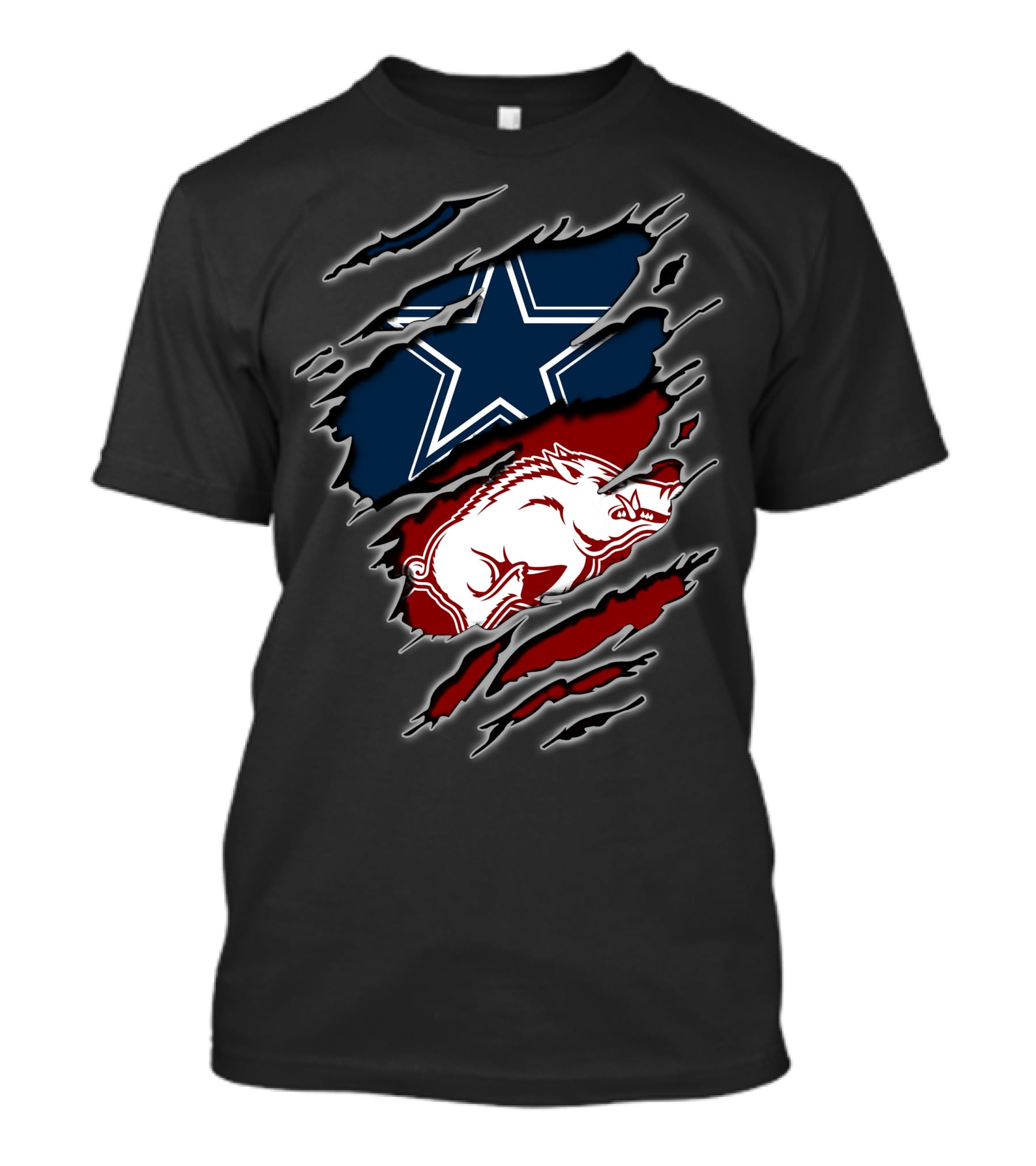 Dallas Cowboys Arkansas Razorbacks Fusion T-Shirt