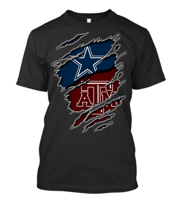 Dallas Cowboys Texas A&M Crossover T-Shirt