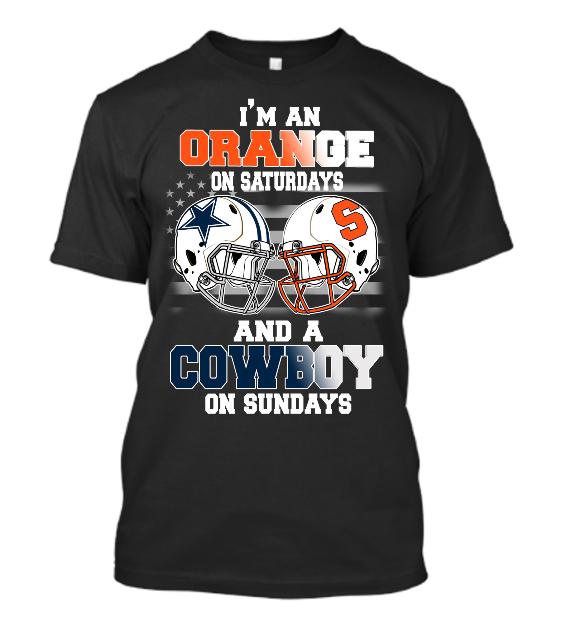 I'm An Orange On Saturdays And A Cowboy On Sundays T-Shirt