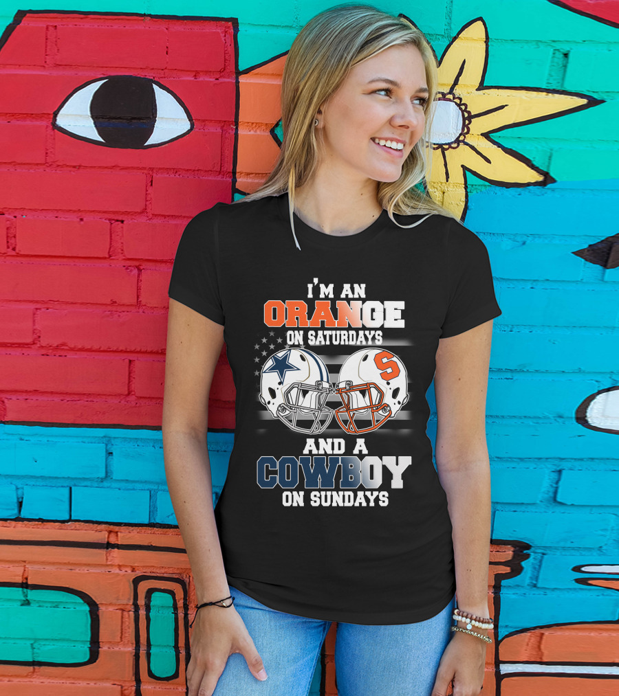 I'm An Orange On Saturdays And A Cowboy On Sundays T-Shirt