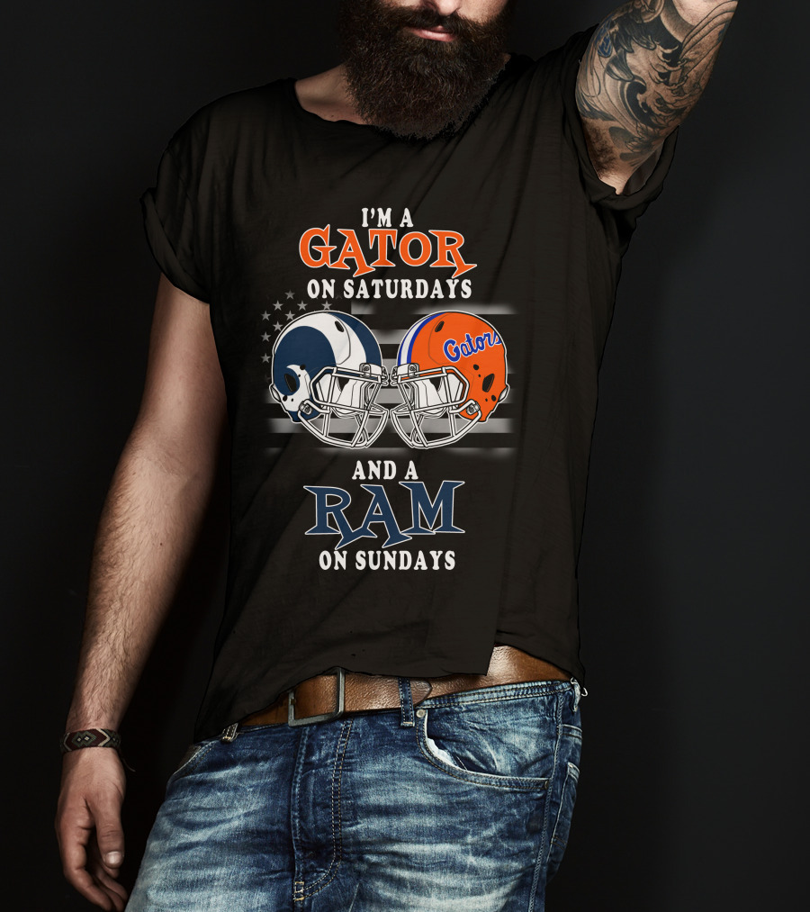 I'm A Gator On Saturdays And A Ram On Sundays T-Shirt