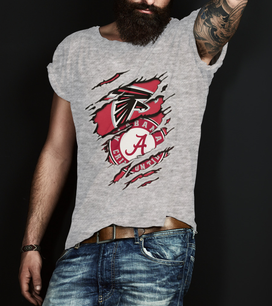Falcons Alabama Crimson Tide Fan T-Shirt