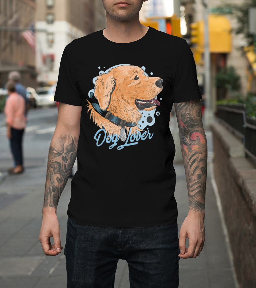 Dog Lover Golden Retriever T-Shirt
