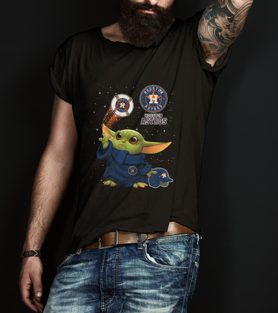 Houston Astros Baby Alien Baseball Magic T-Shirt