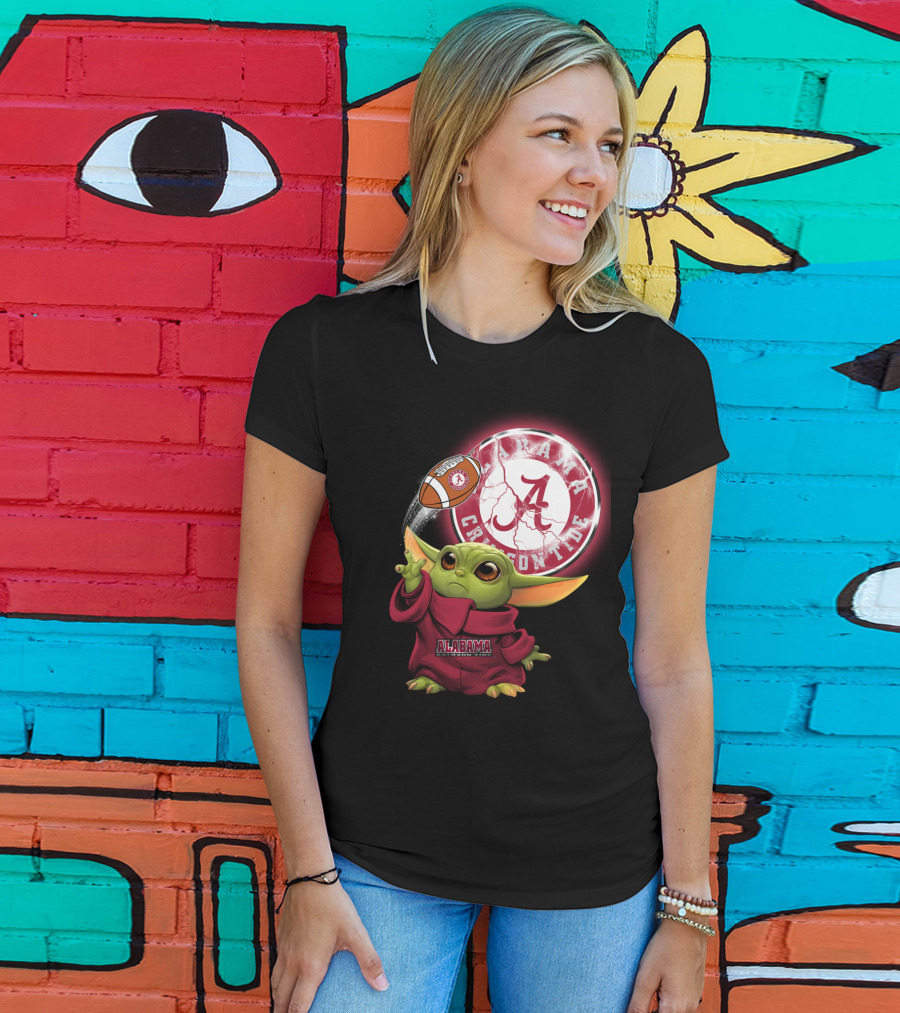 Alabama Crimson Tide Baby Alien Football Magic T-Shirt