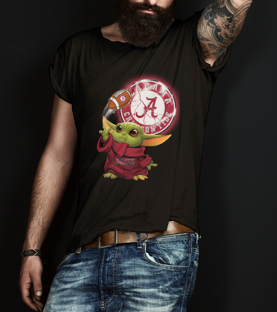 Alabama Crimson Tide Baby Alien Football Magic T-Shirt